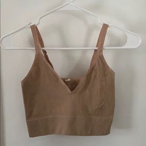Urban Outfitters nude crop top